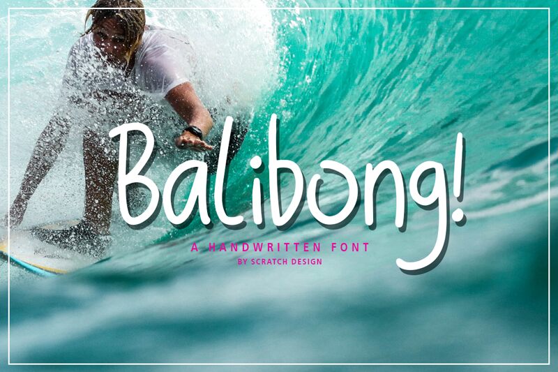 Balibong Schriftart