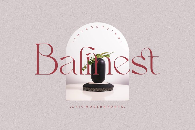 Balinest Schriftart