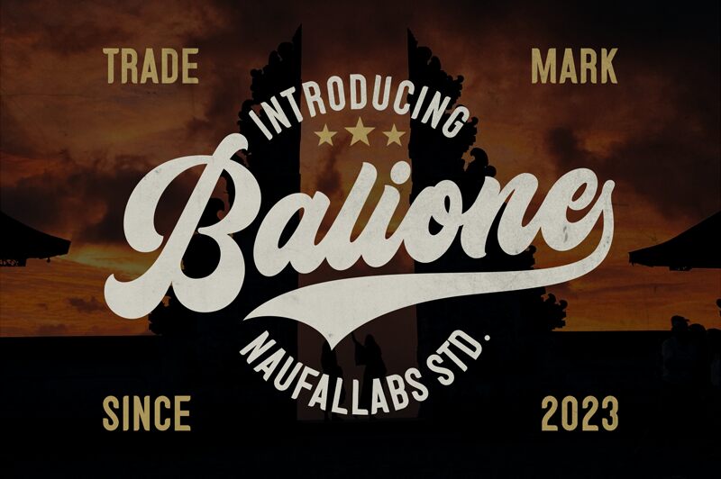 Balione Schriftart