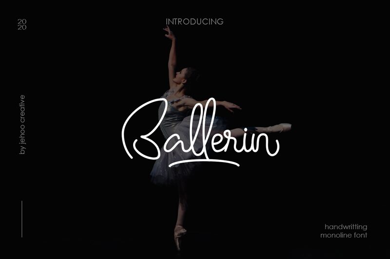 Ballerin Druh písma