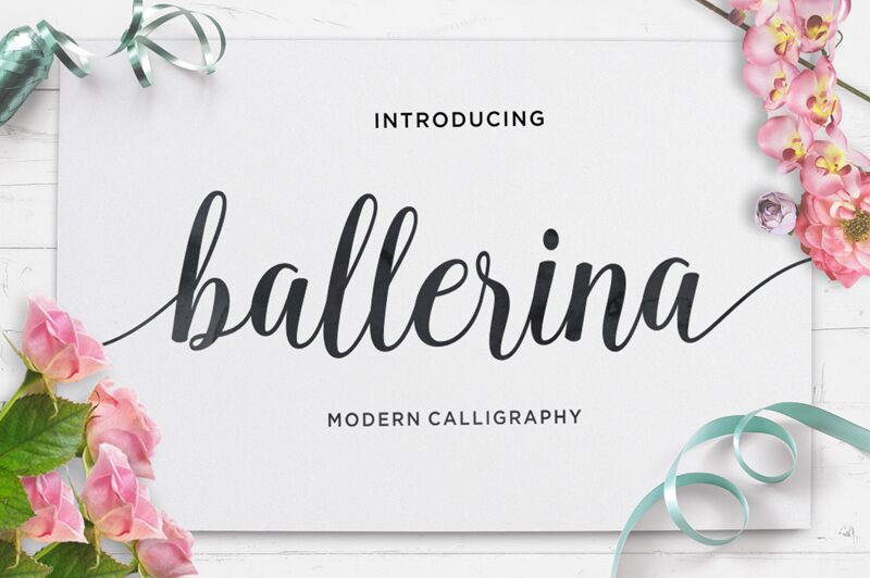 Ballerina Script Schriftart