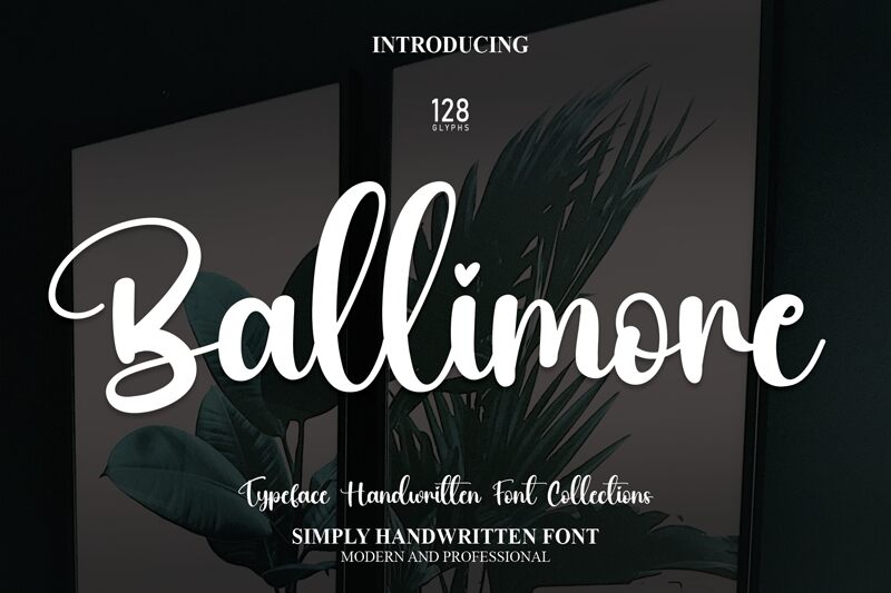 Ballimore Carattere