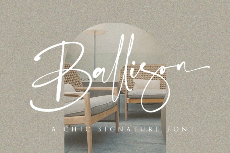 Ballison Schriftart