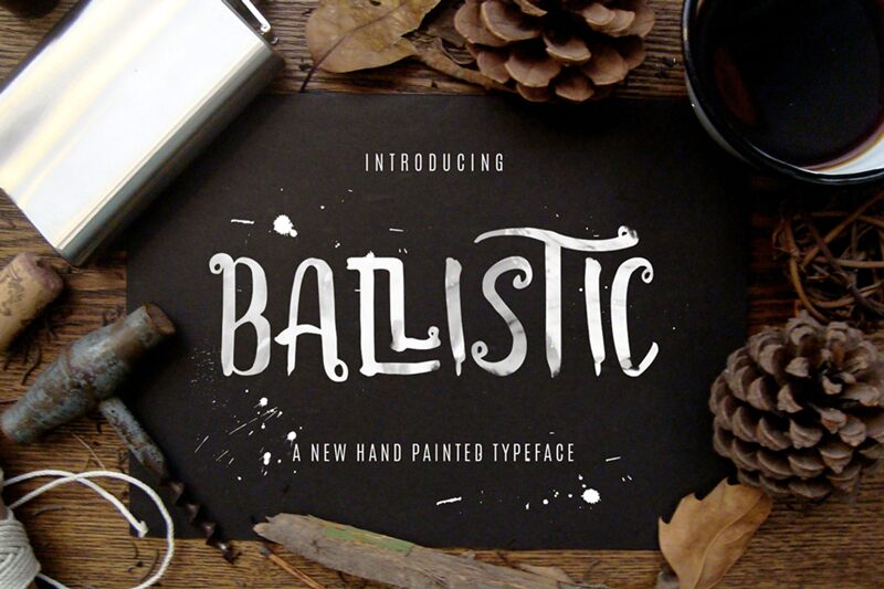 Ballistic Schriftart