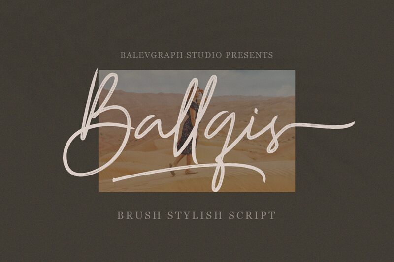 Ballqis Schriftart