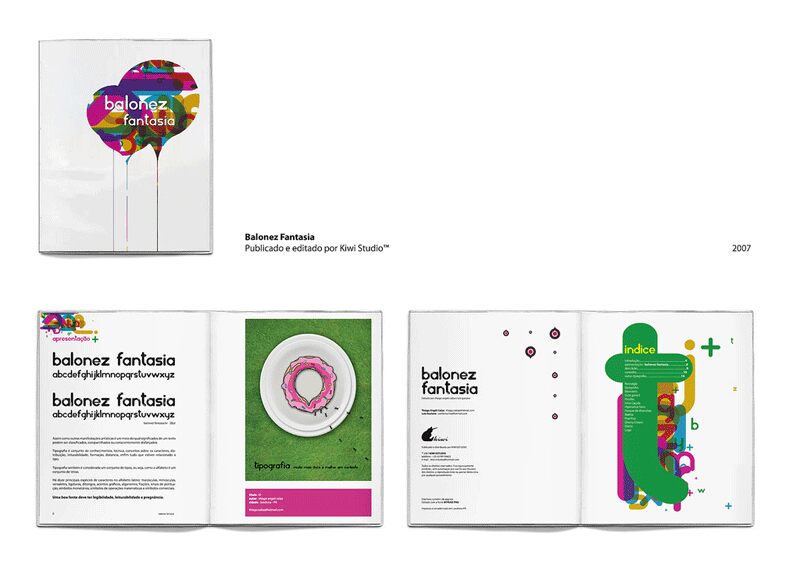 balonez fantasia Czcionka