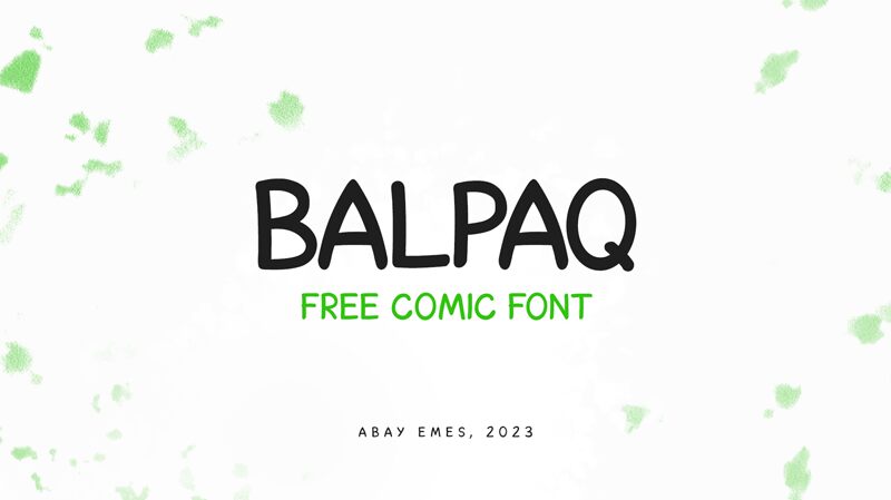 Balpaq Schriftart