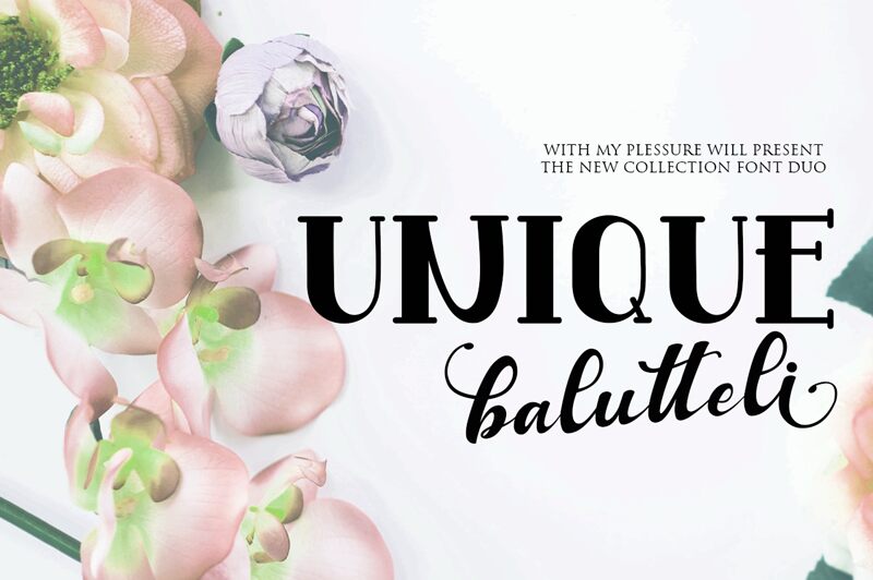 Balutteli Serif Czcionka