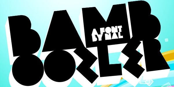 Bamboozler Schriftart