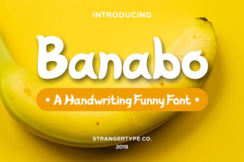 Banabo フォント