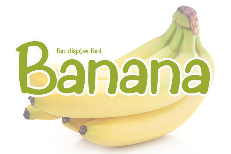 Banana フォント