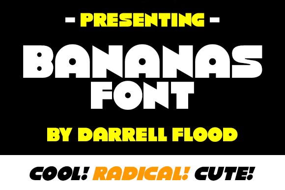 Bananas Font Шрифт