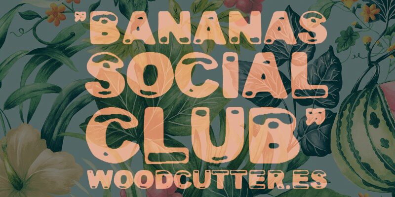 Bananas Social Club Czcionka