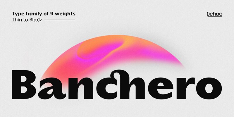 Banchero Schriftart
