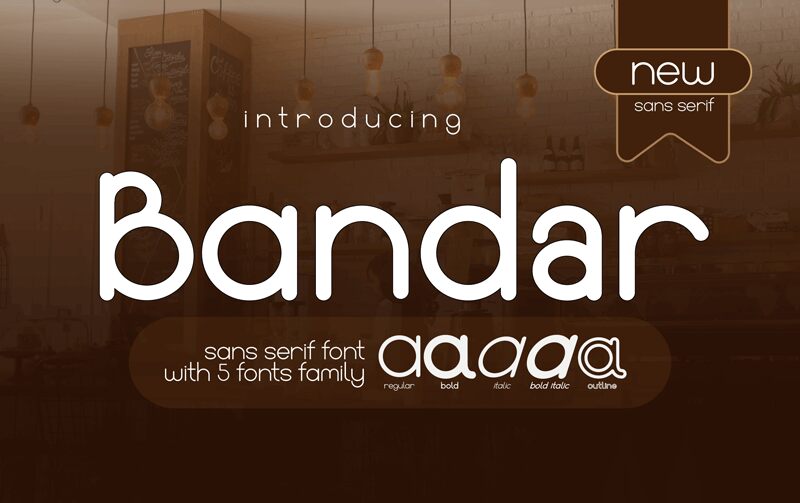 Bandar Schriftart
