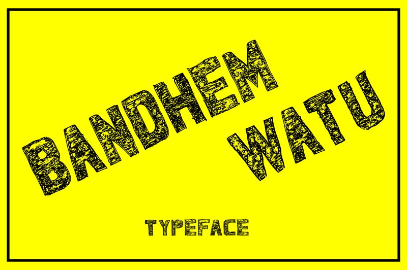 BandhemWatu Czcionka