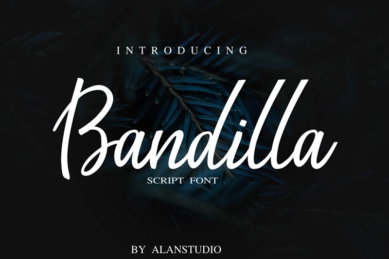 Bandilla الخط