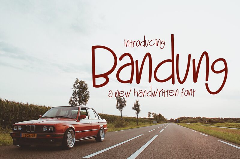 Bandung Schriftart