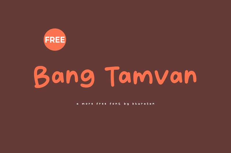 Bang Tamvan フォント