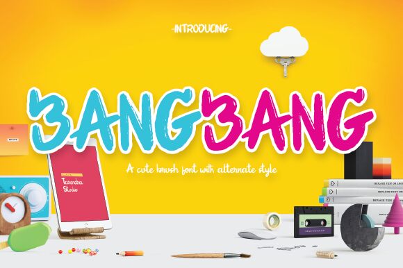 BangBang Schriftart