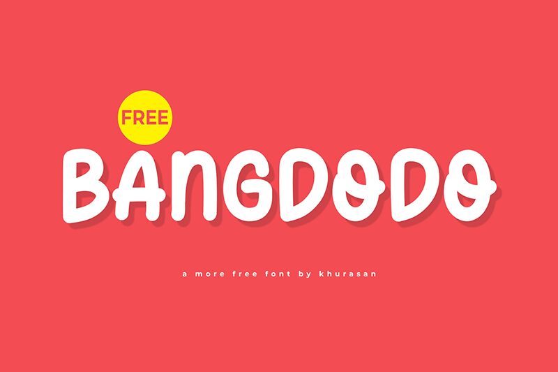 Bangdodo Schriftart