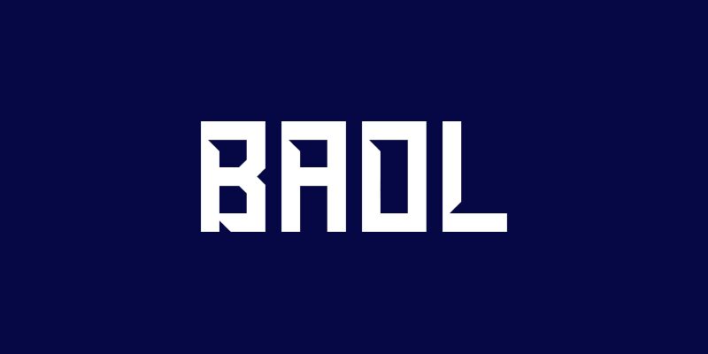 Baol Font