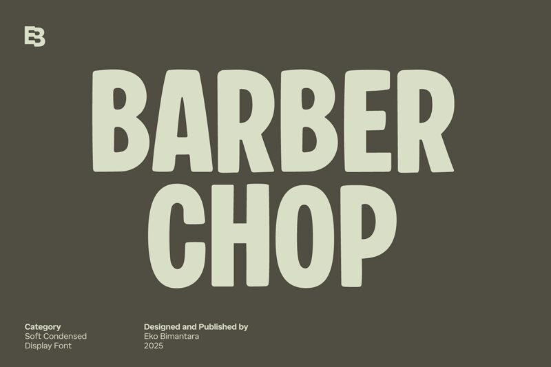 Barber Chop Czcionka
