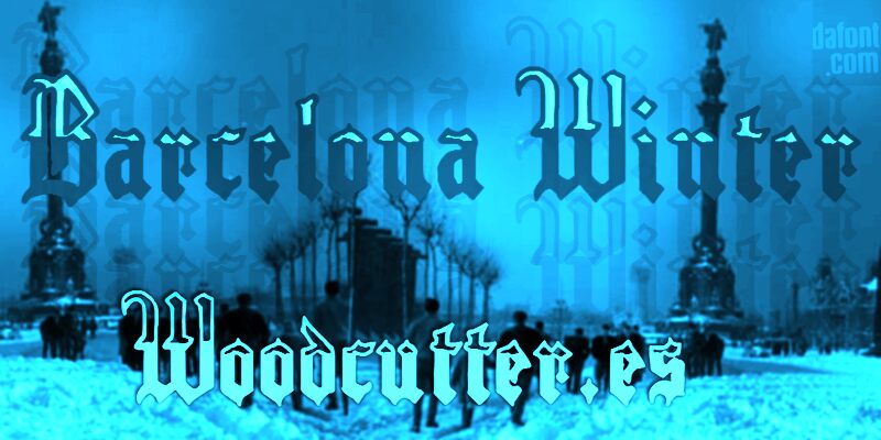 Barcelona Winter Czcionka