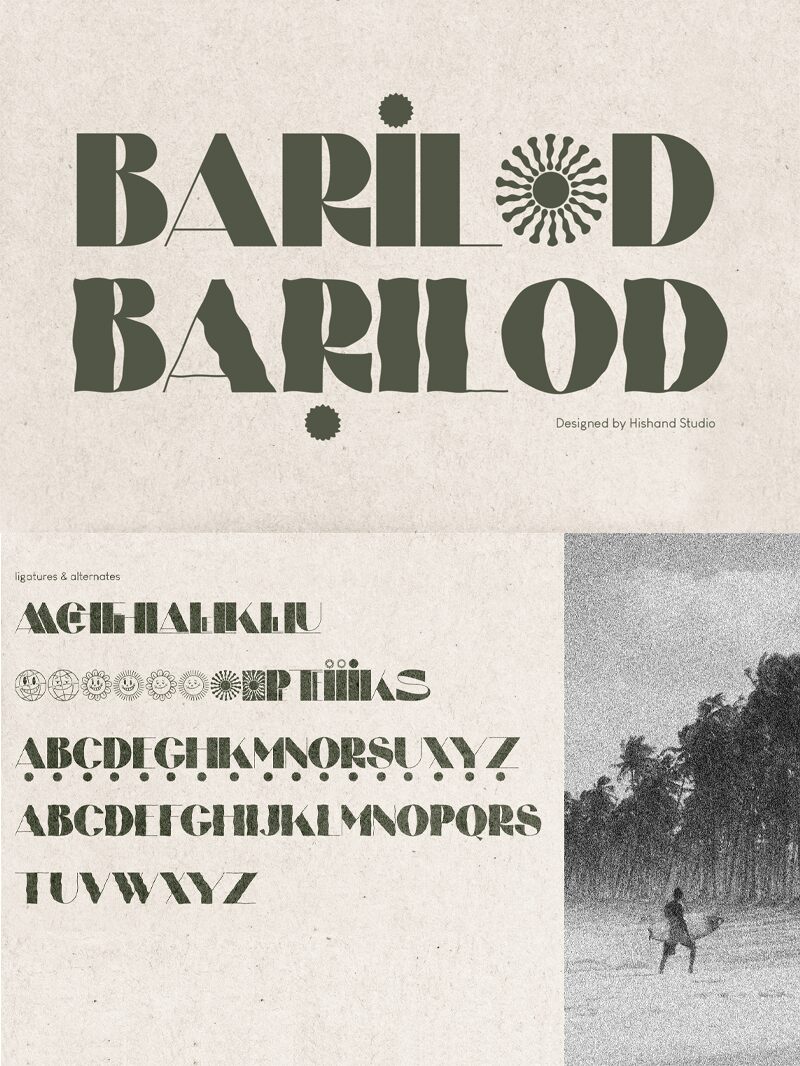 BARILOD Czcionka
