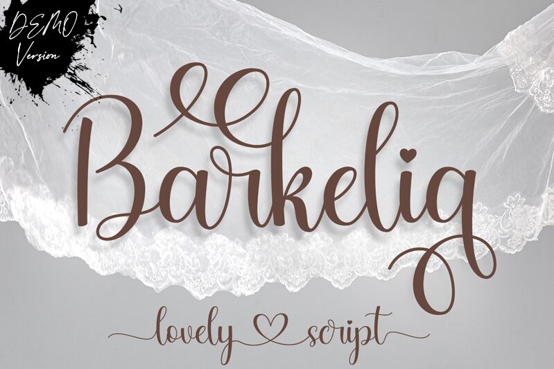 Barkelia Schriftart