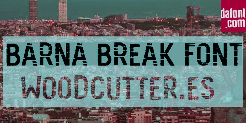 Barna Break Czcionka