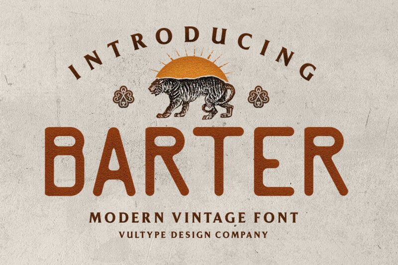 Barter Schriftart