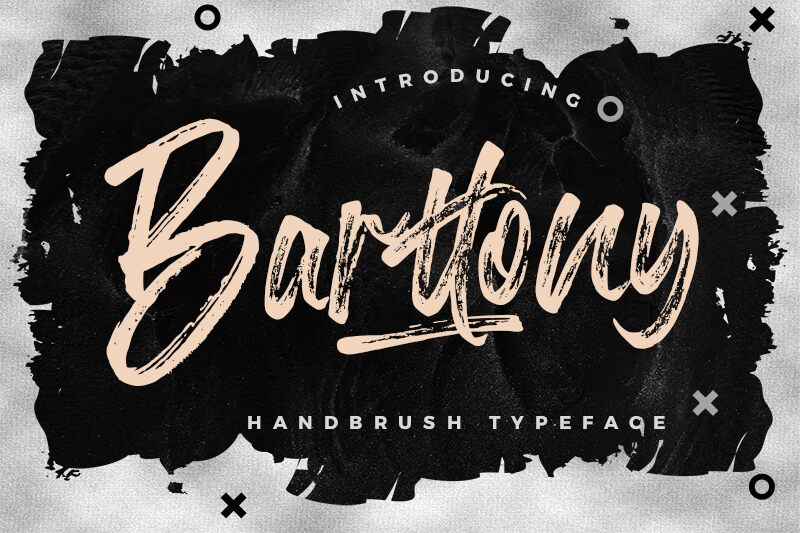 Barttony Schriftart