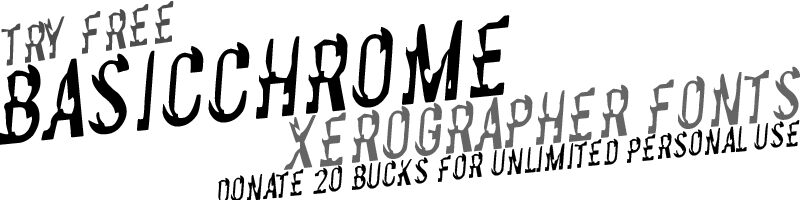 BasicChrome Druh písma