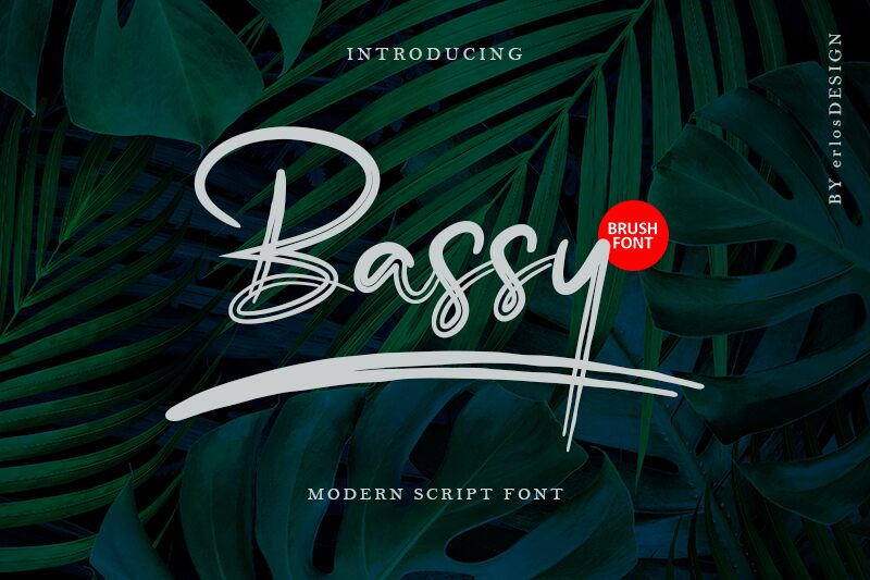 Bassy Schriftart