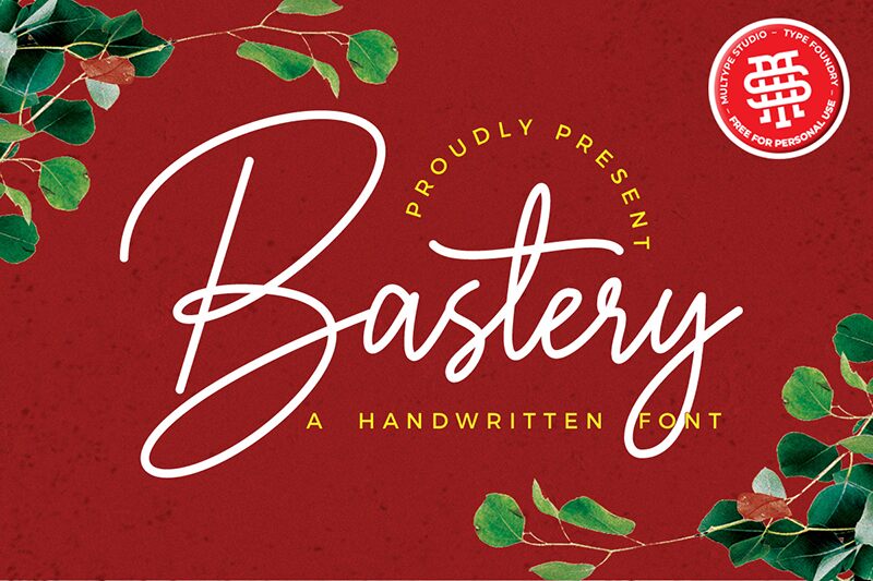 Bastery Schriftart