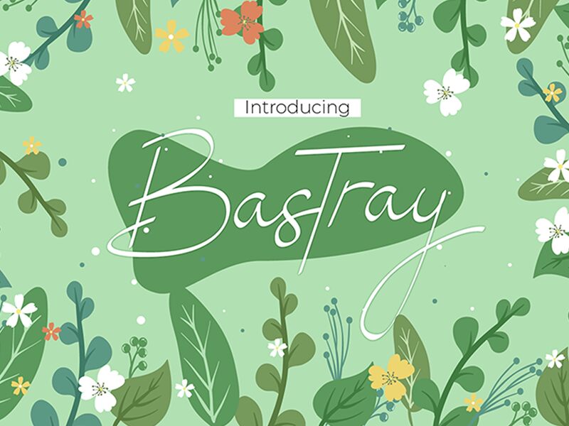 Bastray 字体