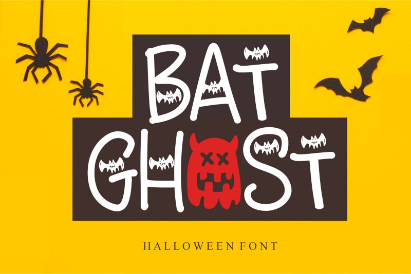 Bat Ghost Schriftart