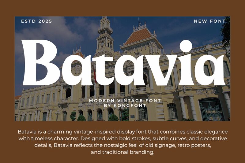 Batavia Font