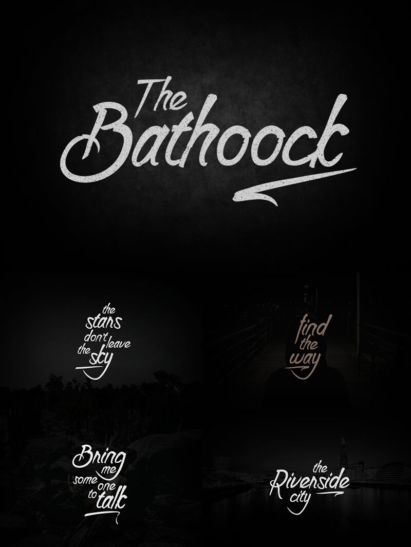 Bathoock Schriftart