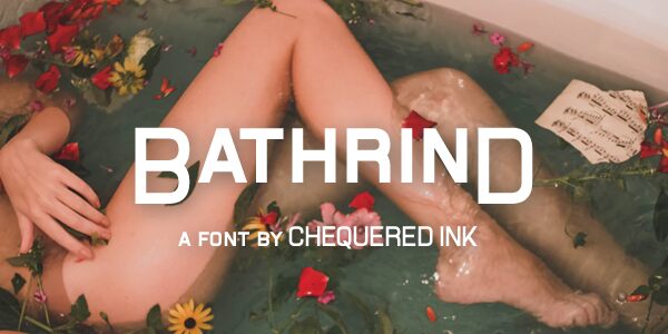 Bathrind Schriftart