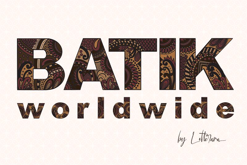 BATIK WORLDWIDE Czcionka