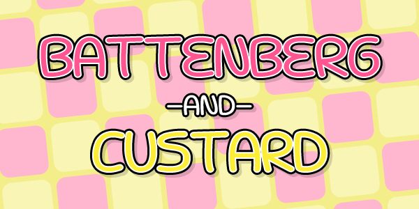 Battenberg and Custard Schriftart