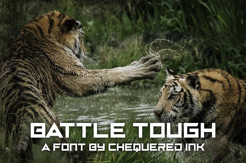 Battle Tough Schriftart