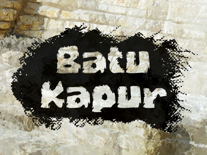 b Batu Kapur Schriftart