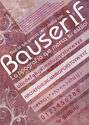 bauserif Czcionka