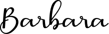 Barbara Calligraphy