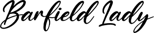 Barfield Lady Italic