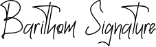 Barithom Signature Regular