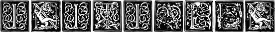 Barock Initialen